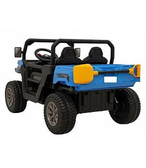 Pick-Up 12v infantil ​, camión agricola 4x4 12v niño, azul, 1 PLAZA Y MEDIA INDA487-RA-XMX-623